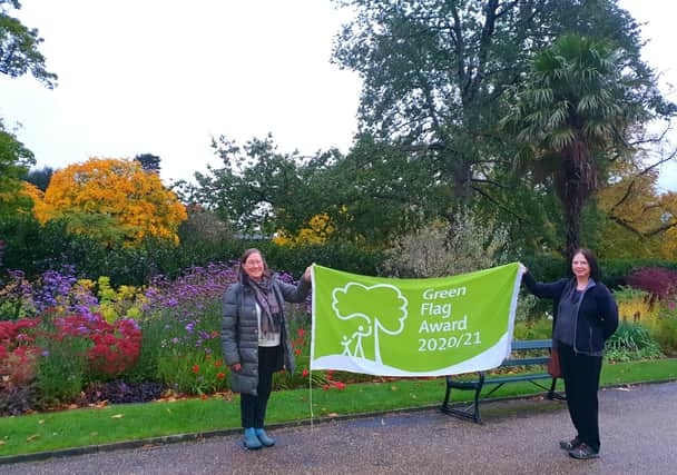 Jill Thompson, left, Friends of Sheffield Botanical Gardens chairman, and Coun Mary Lea