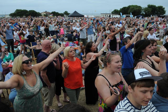 Rocking good fun at Bents Park in 2013. Recognise anyone you know?