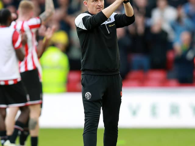 Sheffield United manager Paul Heckingbottom: Lexy Ilsley / Sportimage