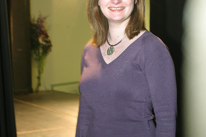 Louise Kerwin,  pictured at Buxton Opera House in 2006