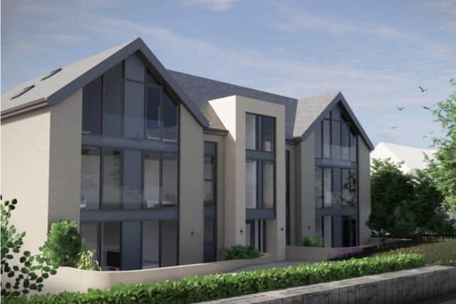 An artist's impression of what the housing development in Lodge Moor could look like