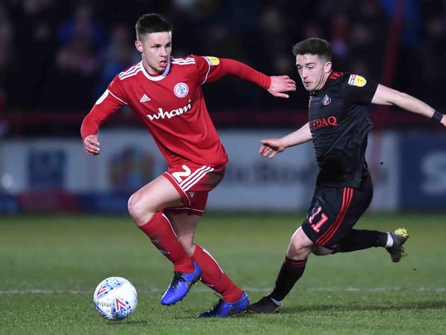 Been one of Accy's most consistent performers since joining from Middlesbrough in 2018 and attracted interest from Preston in the past. The right-back is adept both defensively and when able to join attacks.