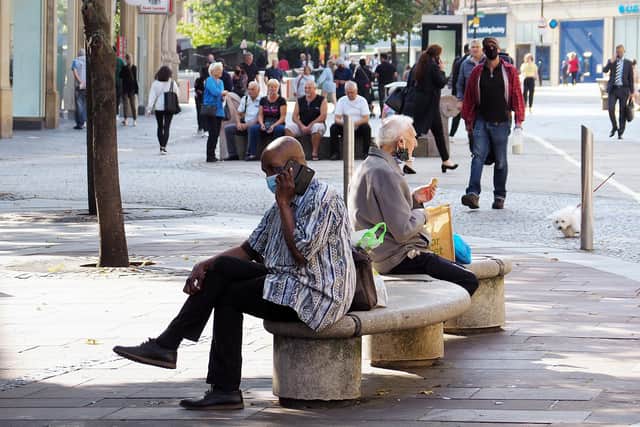 Sheffield City Centre - are people sticking social distancing and the rule of six?