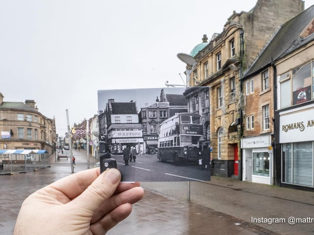 A view of the bottom end of Leeming Street from the marketplace.
Do you remember Westons?