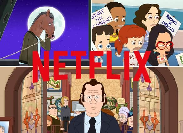 Take a look at some of Netflix's most highly rated animated comedies. Photo credit: Netflix.