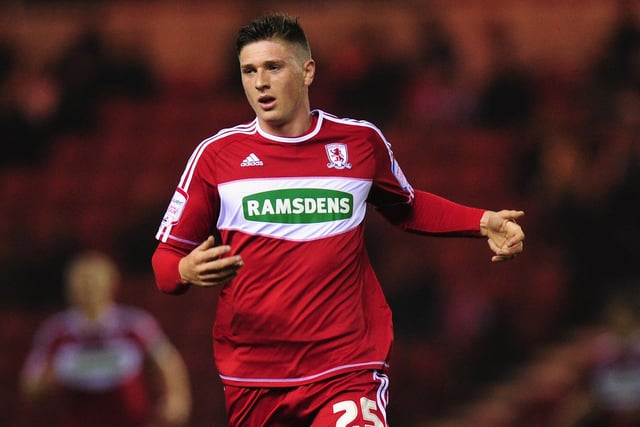 MIDDLESBROUGH, ENGLAND - OCTOBER 23:  Adam Reach looking sharp during the Championship match between Middlesbrough and Hull City in October 2012  (Photo by Stu Forster/Getty Images)
