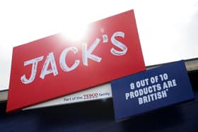 Jack's store (Photo by Daniel LEAL-OLIVAS / AFP)