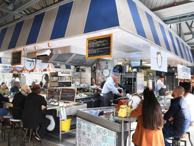 Well it might be odd to find a fish burger at the top of the list, but, reviews have said the monkfish burger is "delicious".
