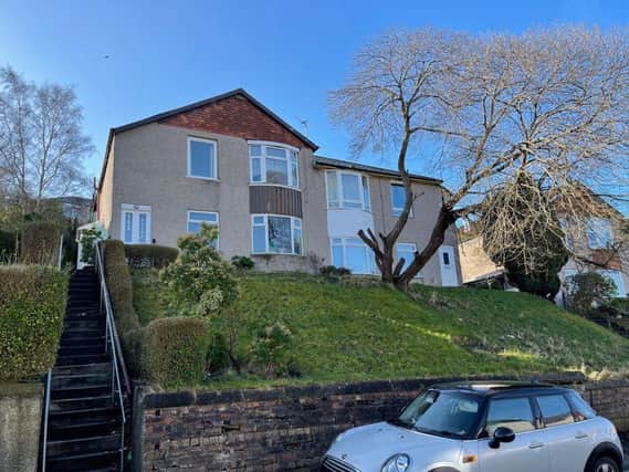 The flat is on the market for offers over £72,500