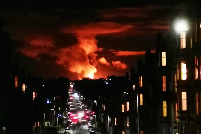 This incredible image was taken by Neil McRobie in Comely Bank Avenue, Edinburgh.