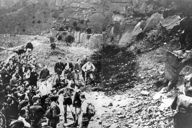 It is 90 years since the Kinder Scout Mass Trespass in the Peak District