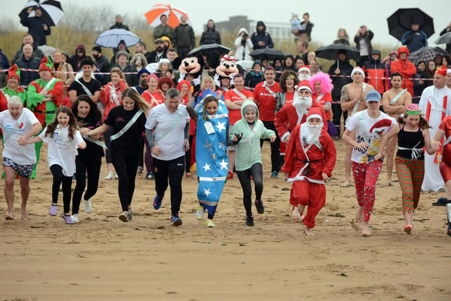 The Cancer Connections Boxing Day Dip in 2015 at Littlehaven Beach. Were you there?