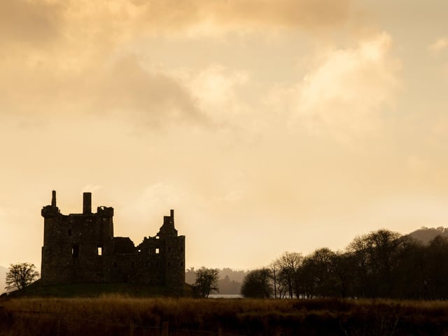 The castle was taken over by the Scottish nation in 1954 - with this once mighty stronghold still stirring awe on the banks of Loch Awe.