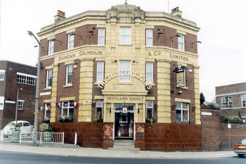 The Rutland Arms, 86 Brown Street, junction Furnival Street, pictured in 1994. Ref no: s22060