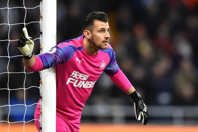 Martin Dubravka has played every minute of Premier League action for United this season totalling 2610 minutes.