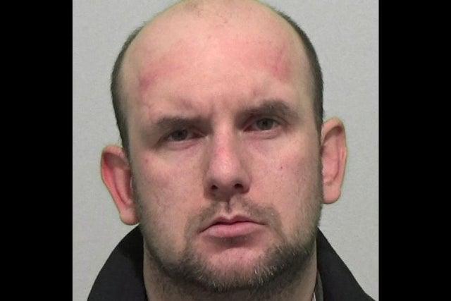 Calvert, 31, of no fixed address, was jailed for 14 months and banned from driving for five years after he admitted dangerous driving, driving while disqualified, driving without insurance and possessing amphetamine following an incident in Sunderland this January.