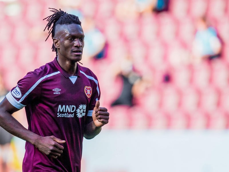 Nearly scored with a great effort in the first half and was a threat when crosses where played in his vicinity but didn't do enough when Hearts had the ball in terms of holding the ball up and linking play.