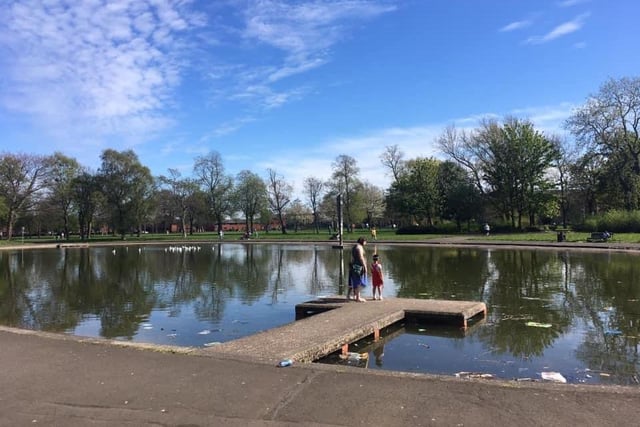 Located in Govan, Elder Park offers 37 acres of green space and a large boating pond.