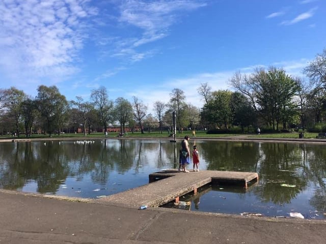 Located in Govan, Elder Park offers 37 acres of green space and a large boating pond.