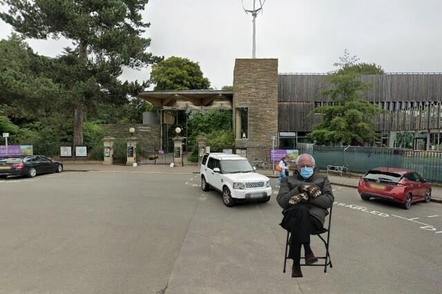 Bernie might see a few nice shrubberies in this location, but where is it?