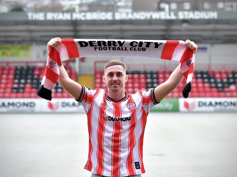 Left Pompey at the end of the transfer window but didn't move anywhere until linking up with Derry City in January, where the winger says he's now enjoying his football again with his side fifth in the League of Ireland table.