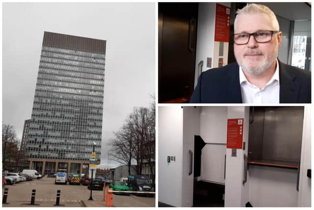 Sheffield University's Arts Tower has the world's biggest paternoster lift - and students either love it or hate it