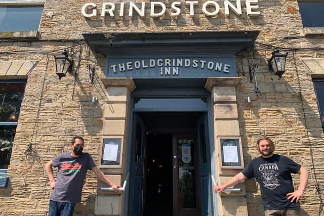 Adam Mur and Will McMahon are co-managers of the Old Grindstone in Crookes