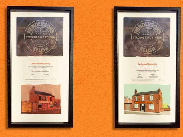 The University of Sheffield has raised £9,000 by selling engraved tiles from the old Henderson’s Relish factory