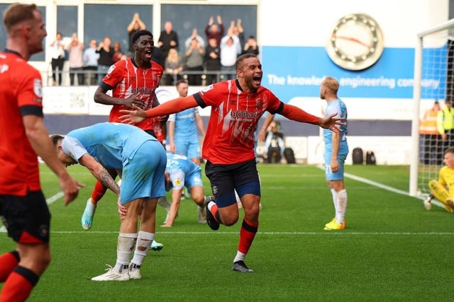 Fomer Barnsley man Carlton Morris has maintain Luton Town's push for another play-off place this season with eight goals and three assists for the Hatters