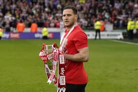 Sheffield United captain Billy Sharp is closing in on 250 career league goals: Simon Bellis / Sportimage
