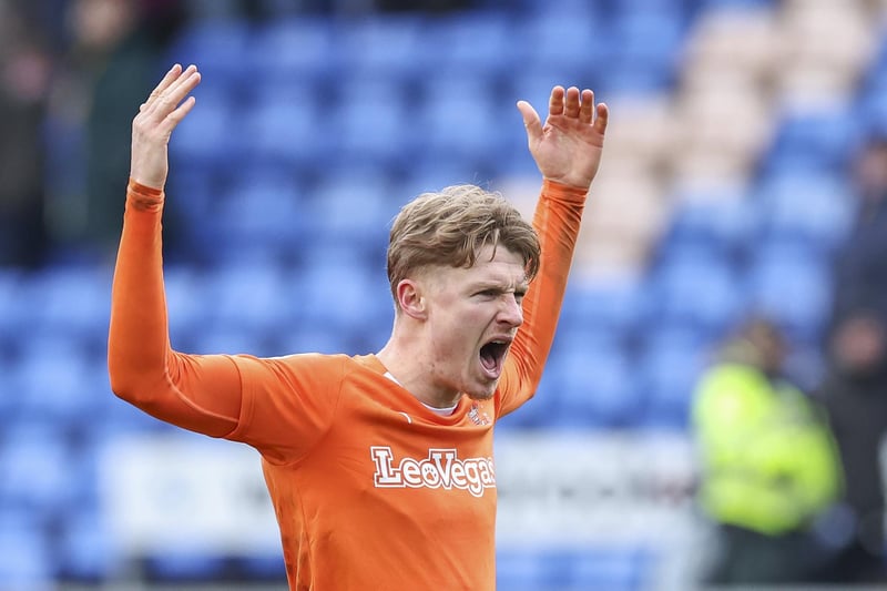 A popular figure at S6, Byers' Wednesday deal is up at the end of the season. He was shipped out on loan to Blackpool in January and put in some good performances for the Tangerines.