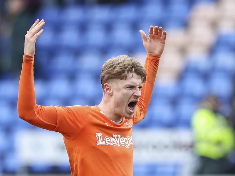 A popular figure at S6, Byers' Wednesday deal is up at the end of the season. He was shipped out on loan to Blackpool in January and put in some good performances for the Tangerines.