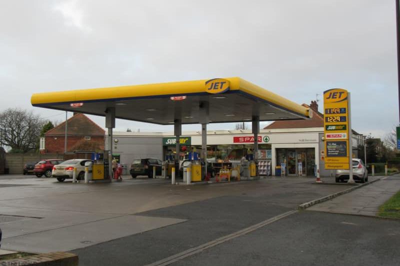 Petrol at the Jet garage on Warmsworth Road in Balby is £131.9