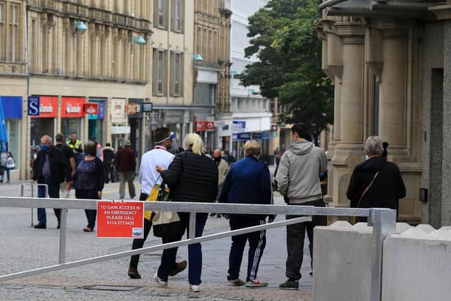 Police called to a city centre incident in Sheffield today