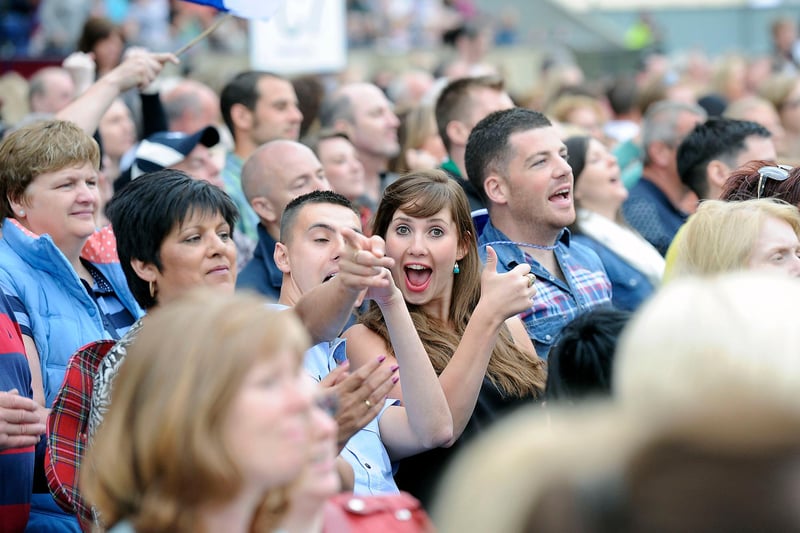 Faces in the crowd caught on camera during Rod's Falkirk gig
(Pic: Michael Gillen)