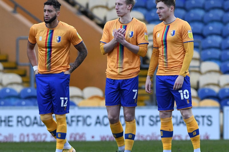 The Stags wore their charity shirt this evening. Picture: Andrew Roe/AHPIX LTD
