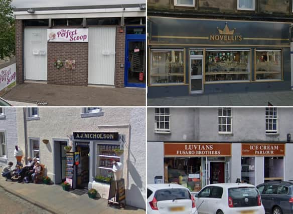 Some of the best places in Fife to get an ice cream.