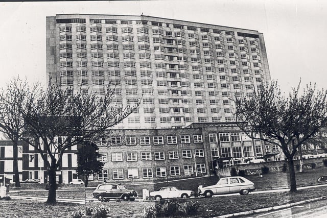 Hallamshire Hospital Sheffield April 1977.