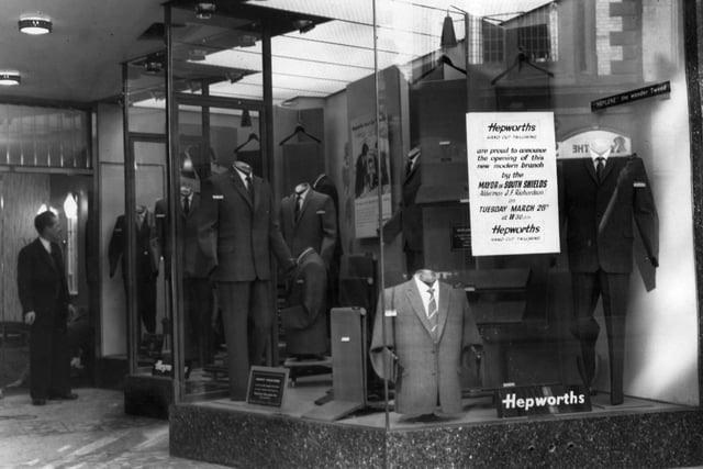 Hepworth's  new shop in King Street was in the picture in March 1961. Remember this?