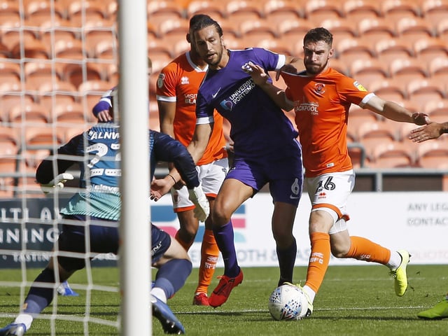 The Seasiders were due to travel to PO4 on Monday, April 13. Pompey were held to a 1-1 draw at Bloomfield Road in August.