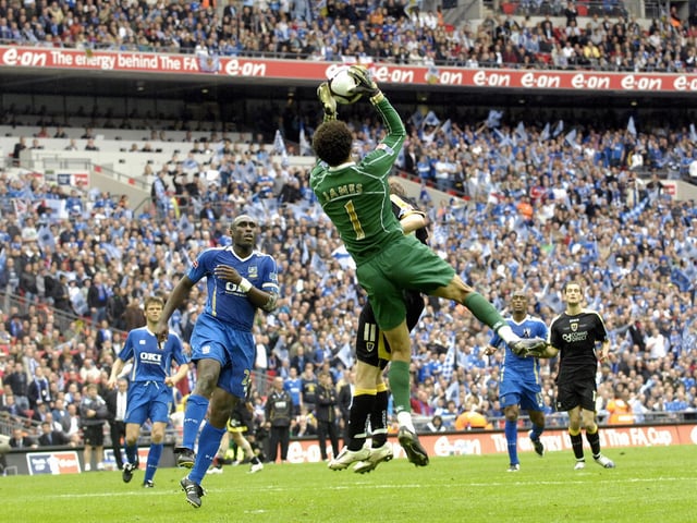 Match action from the final. Picture: Will Caddy