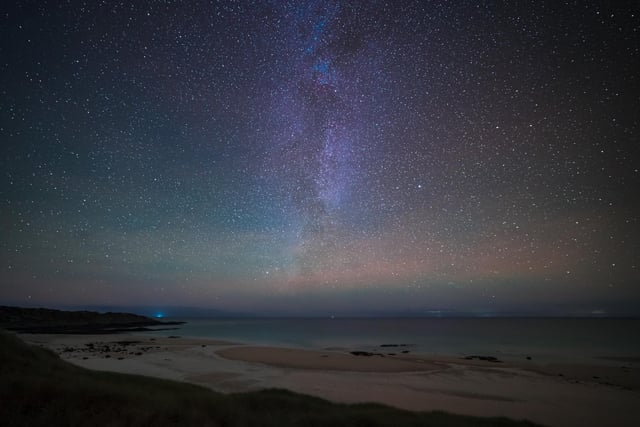 Coll is the only island in the UK to be named an International Dark Sky Community.  The Coll Bunkhouse runs ‘Coll and the Cosmos’ astronomical adventures, with the next one due to  take place in early March 2021, pandemic permitting.