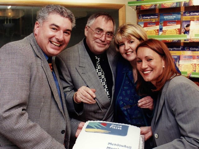 Jack Duckworth opened new going places travel agency at Meadowhall in 1999