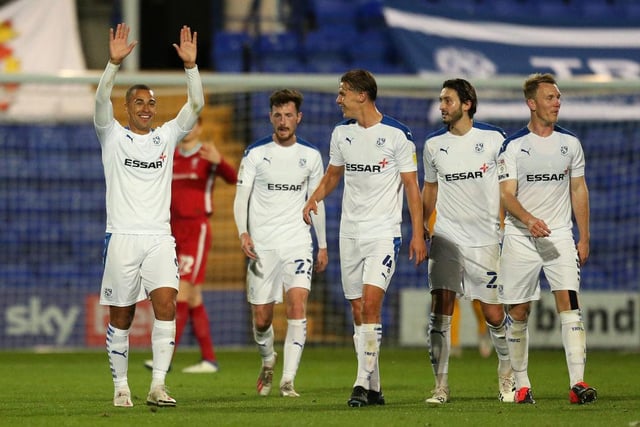 Tranmere are on a bit of a tear at the moment, and made it three wins in three with a stunning 5-0 demolition of Grimsby Town. 4-0 up by half-time, this one was over almost as soon as it began, and a late Paul Lewis strike put the cherry on top. (Photo by Lewis Storey/Getty Images)