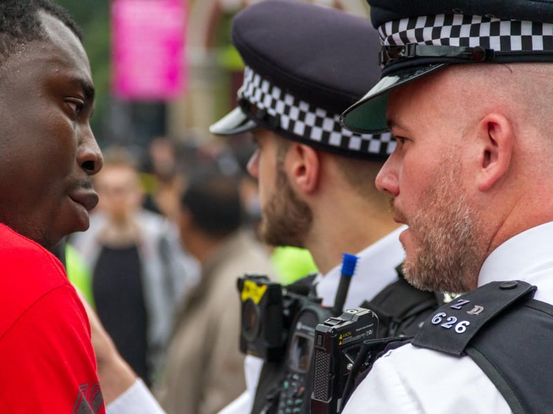 People who were defined as Black, Asian, mixed race or any other minority ethnicity by officers were four times more likely to be stopped and searched than those who were defined as White.