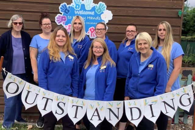 Sheffield's Happy Hands Pre-School, in Stocksbridge, has now been rated Outstanding for 15 years in a row following its newest report.