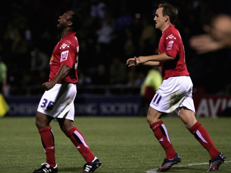 Record signing: Rodney Jack. Estimated transfer fee: £650k (from Torquay United in 1998). Current club: Jack retired in 2012, finishing his career with Nantwich Town. He scored 23 international goals for Saint Vincent and the Grenadines.
