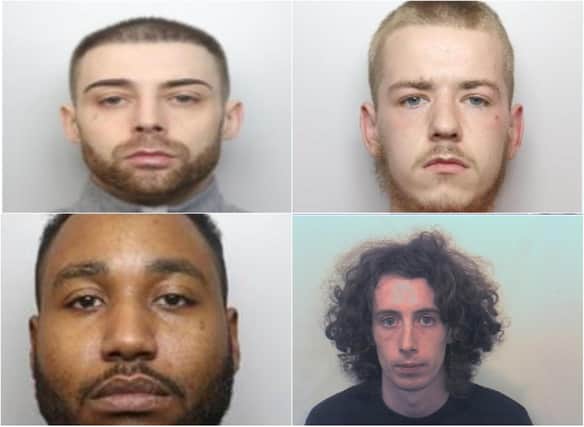 South Yorkshire Police has produced a list of 23 men wanted by the force for a wide range of offences
