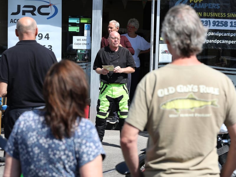 Broadway bakers hosted a fundraising event for Parkinson's disease.

Pictured is action from the event.