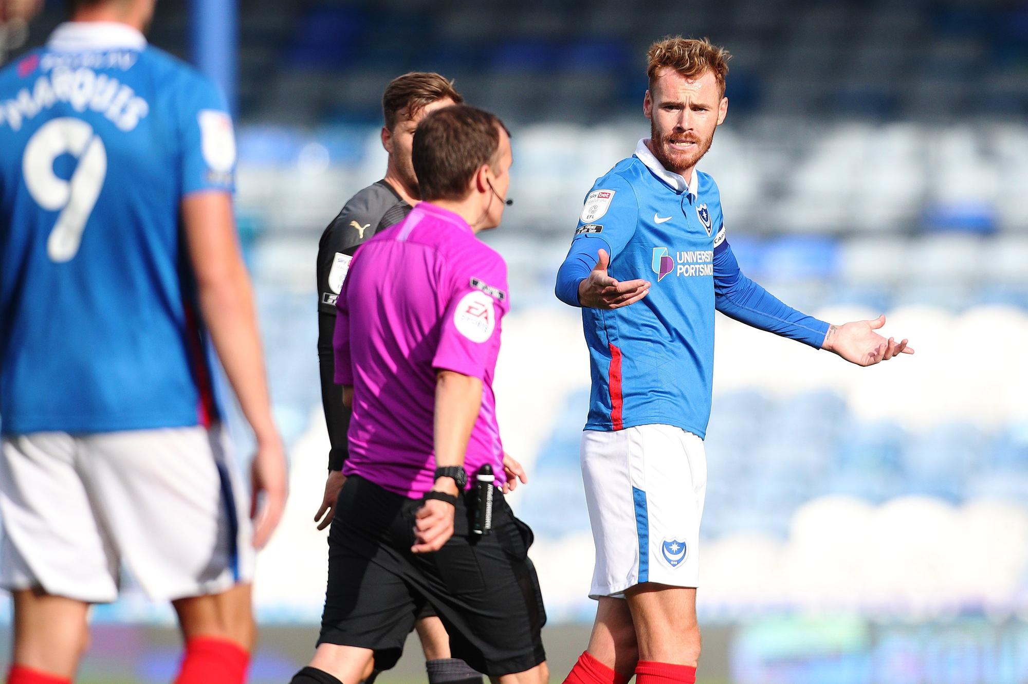 Pompey skipper Tom Naylor